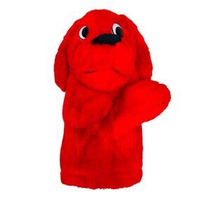 Scholastic Clifford The Big Red Dog Hand Puppet and Plush Toy Set of 2